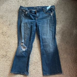 American Eagle Flare Stretch Jeans